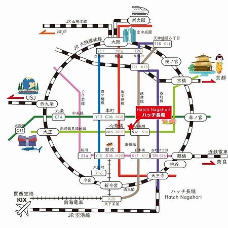 Hatch Nagahori 202 大阪 外观 照片